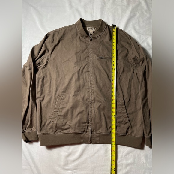 Duluth Trading Co Men's Canvas Full zip Work Jacket Brown Men’s Sz 2XL Tall - Picture 4 of 9